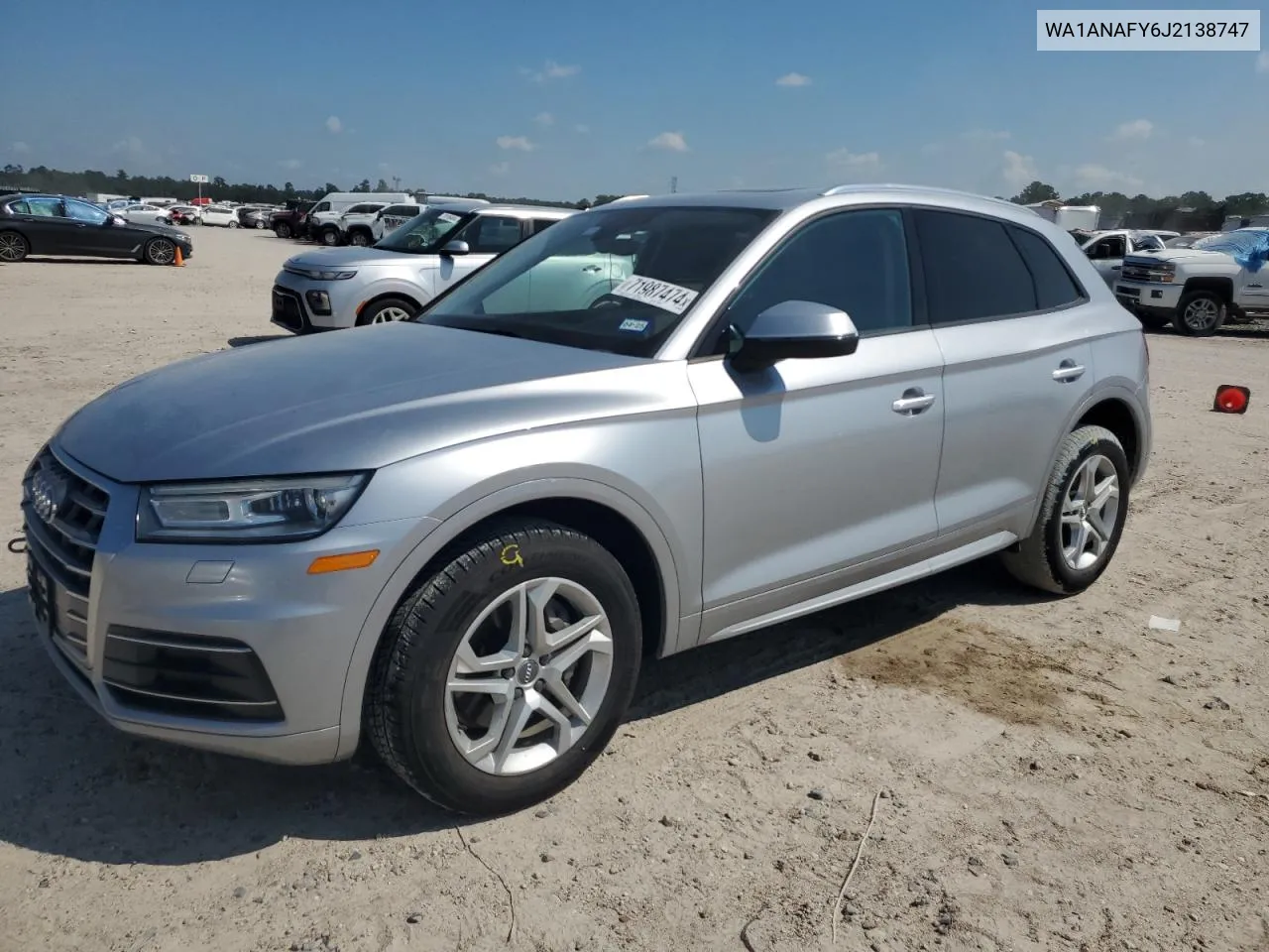 2018 Audi Q5 Premium VIN: WA1ANAFY6J2138747 Lot: 71987474