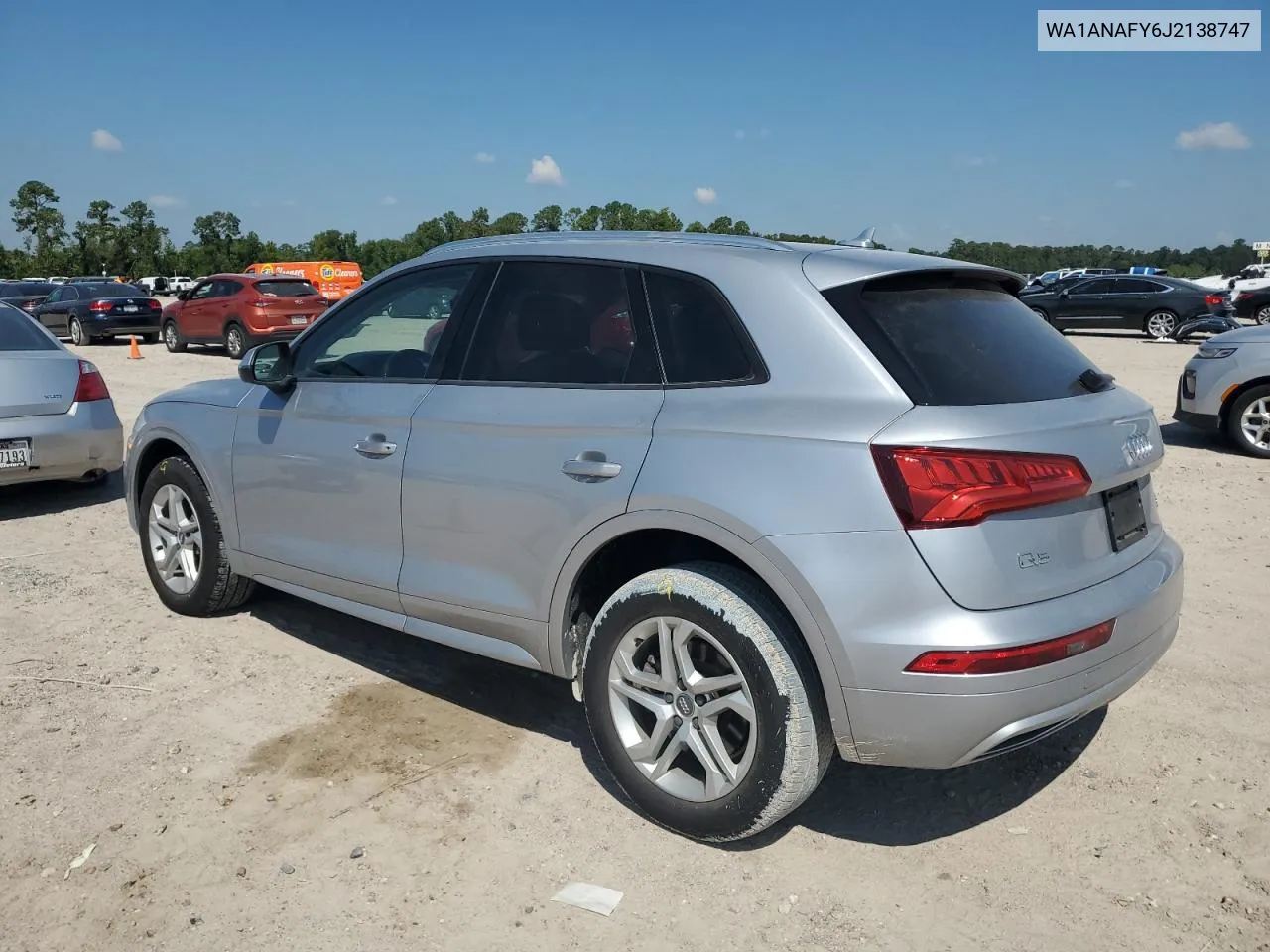 WA1ANAFY6J2138747 2018 Audi Q5 Premium