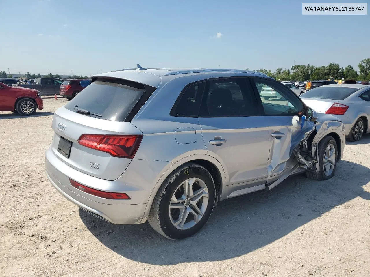 2018 Audi Q5 Premium VIN: WA1ANAFY6J2138747 Lot: 71987474