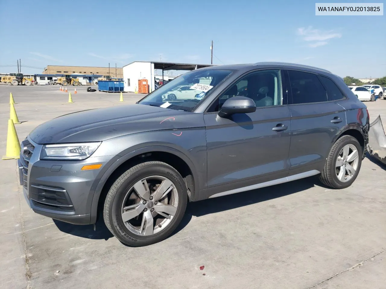 2018 Audi Q5 Premium VIN: WA1ANAFY0J2013825 Lot: 72219504