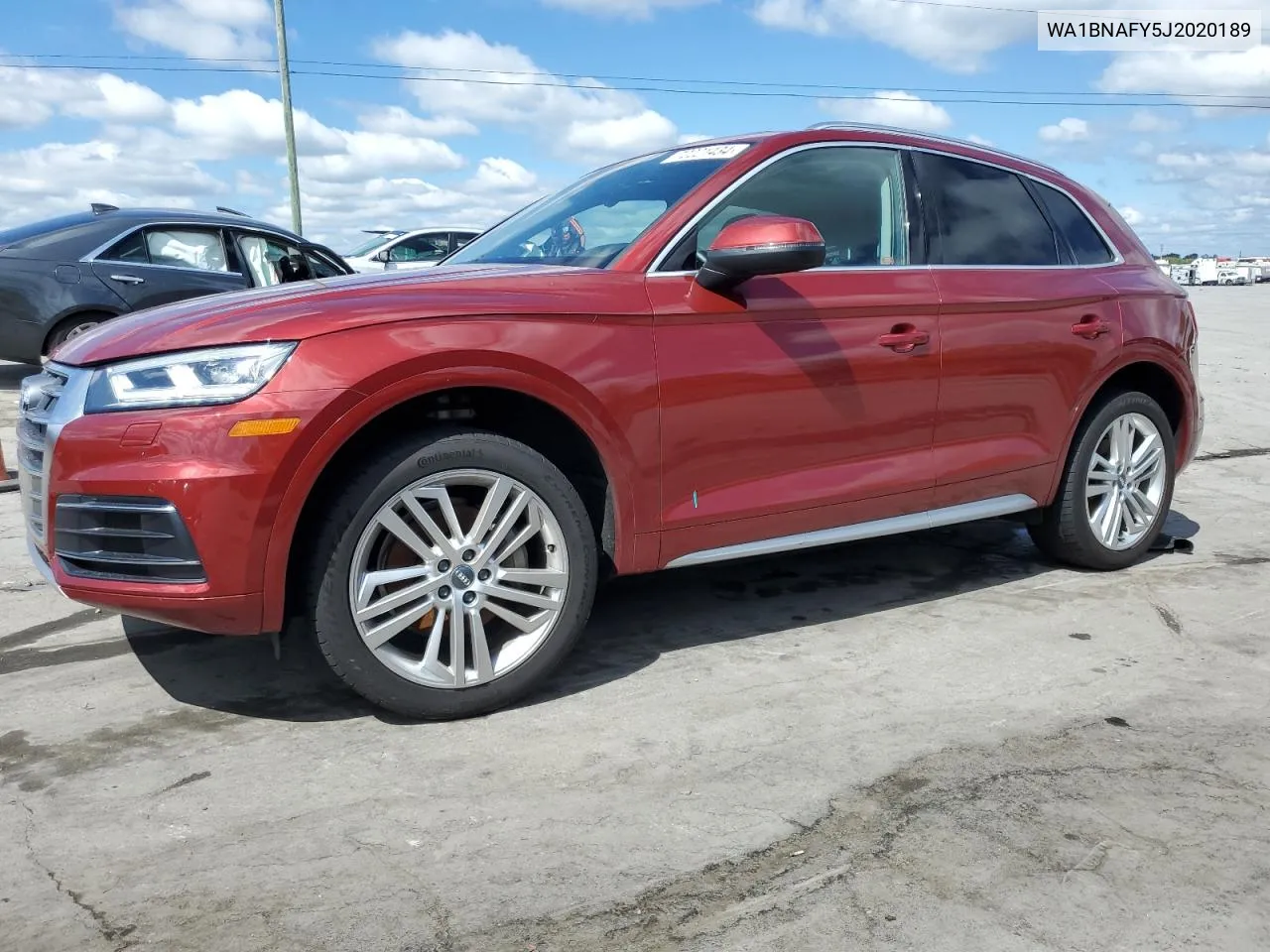 2018 Audi Q5 Premium Plus VIN: WA1BNAFY5J2020189 Lot: 72221434