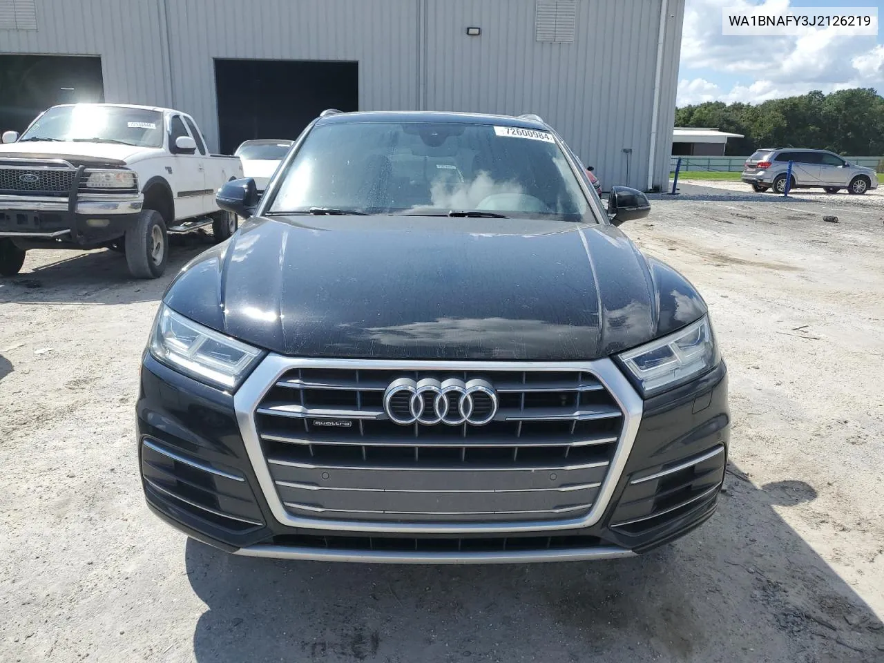 2018 Audi Q5 Premium Plus VIN: WA1BNAFY3J2126219 Lot: 72600984