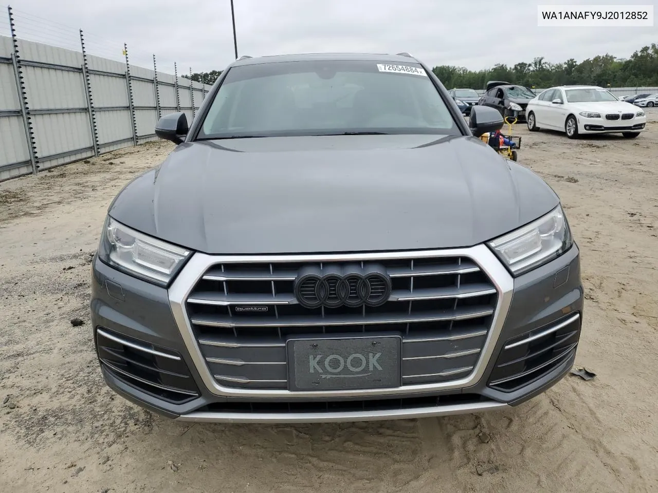 2018 Audi Q5 Premium VIN: WA1ANAFY9J2012852 Lot: 72654884