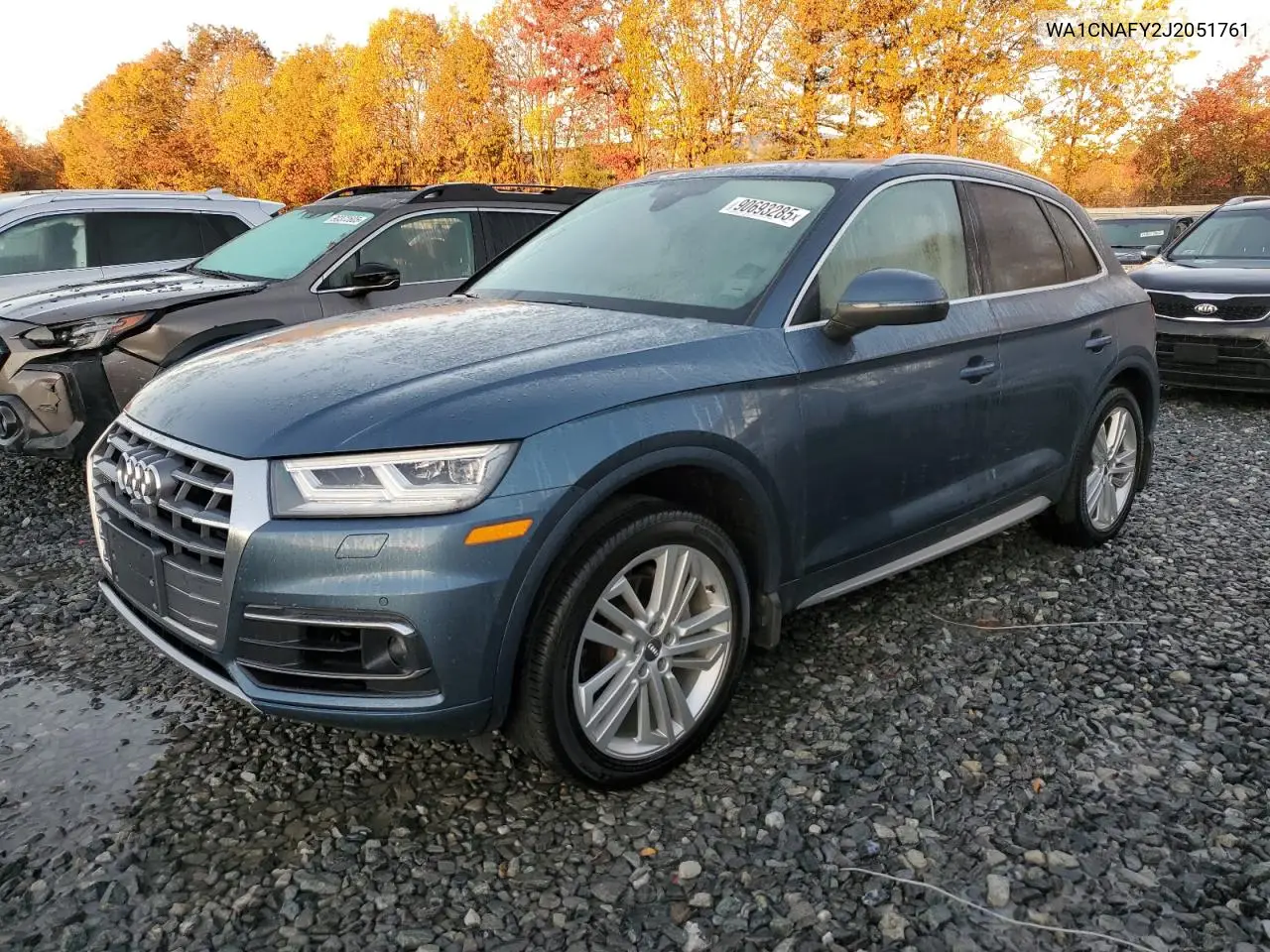 WA1CNAFY2J2051761 2018 Audi Q5 Prestige