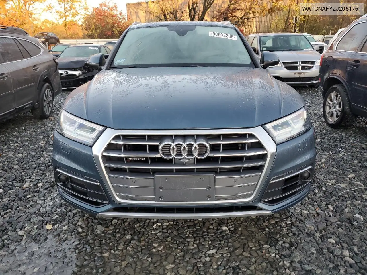 WA1CNAFY2J2051761 2018 Audi Q5 Prestige