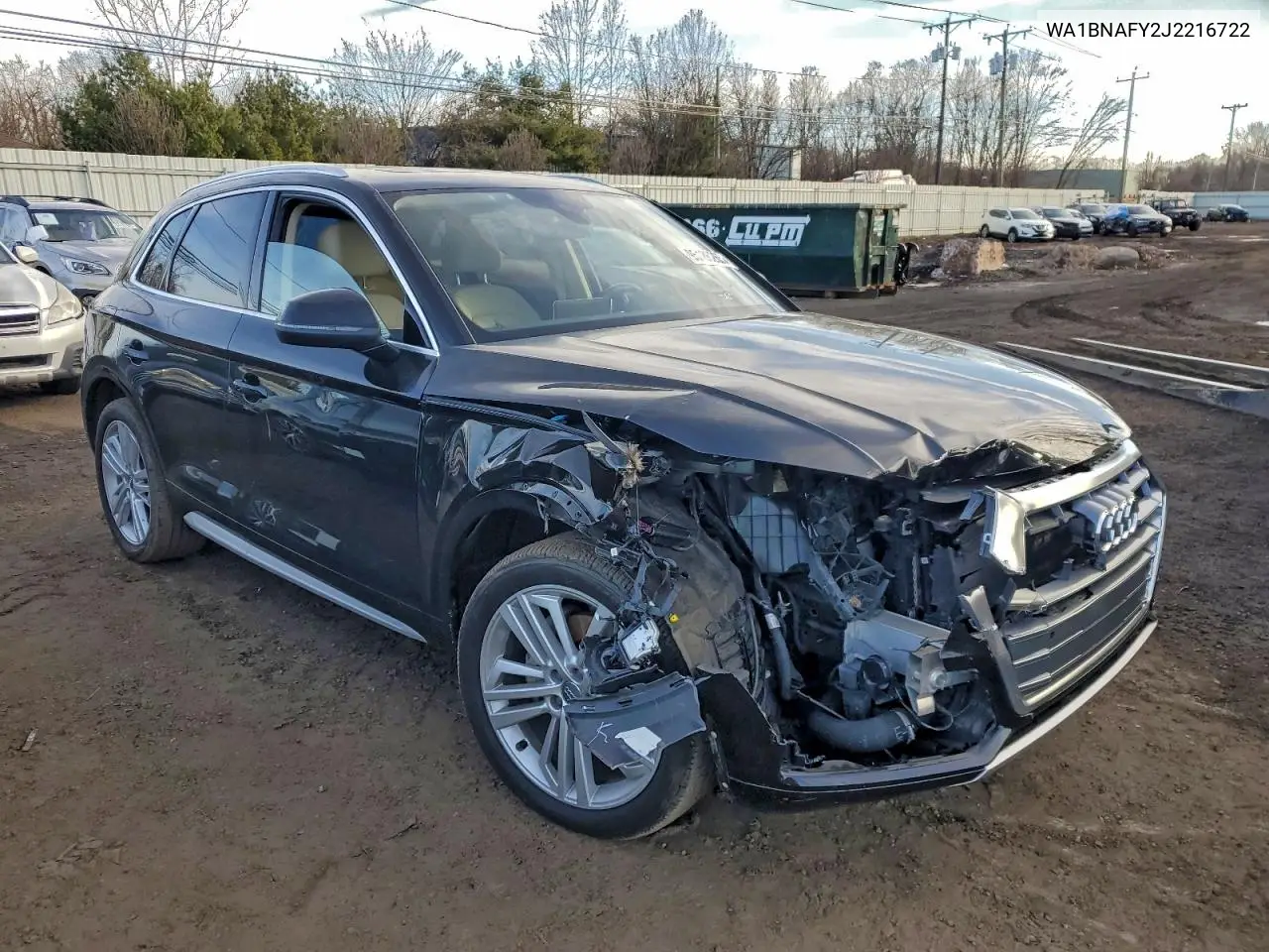 WA1BNAFY2J2216722 2018 Audi Q5 Premium Plus