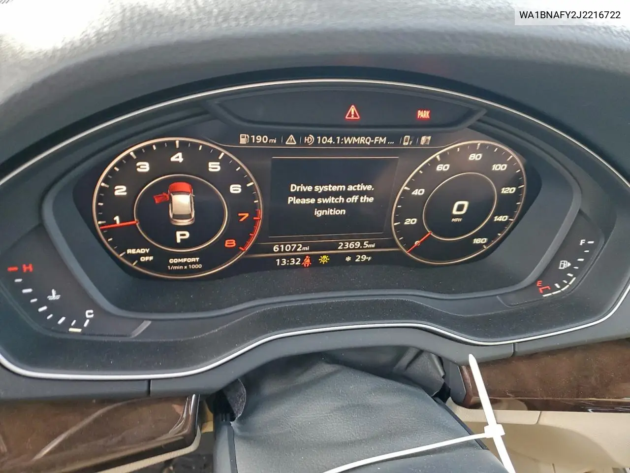 WA1BNAFY2J2216722 2018 Audi Q5 Premium Plus