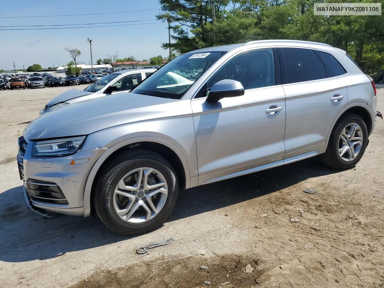 2019 Audi Q5 Premium VIN: WA1ANAFY9K2081106 Lot: 53147364