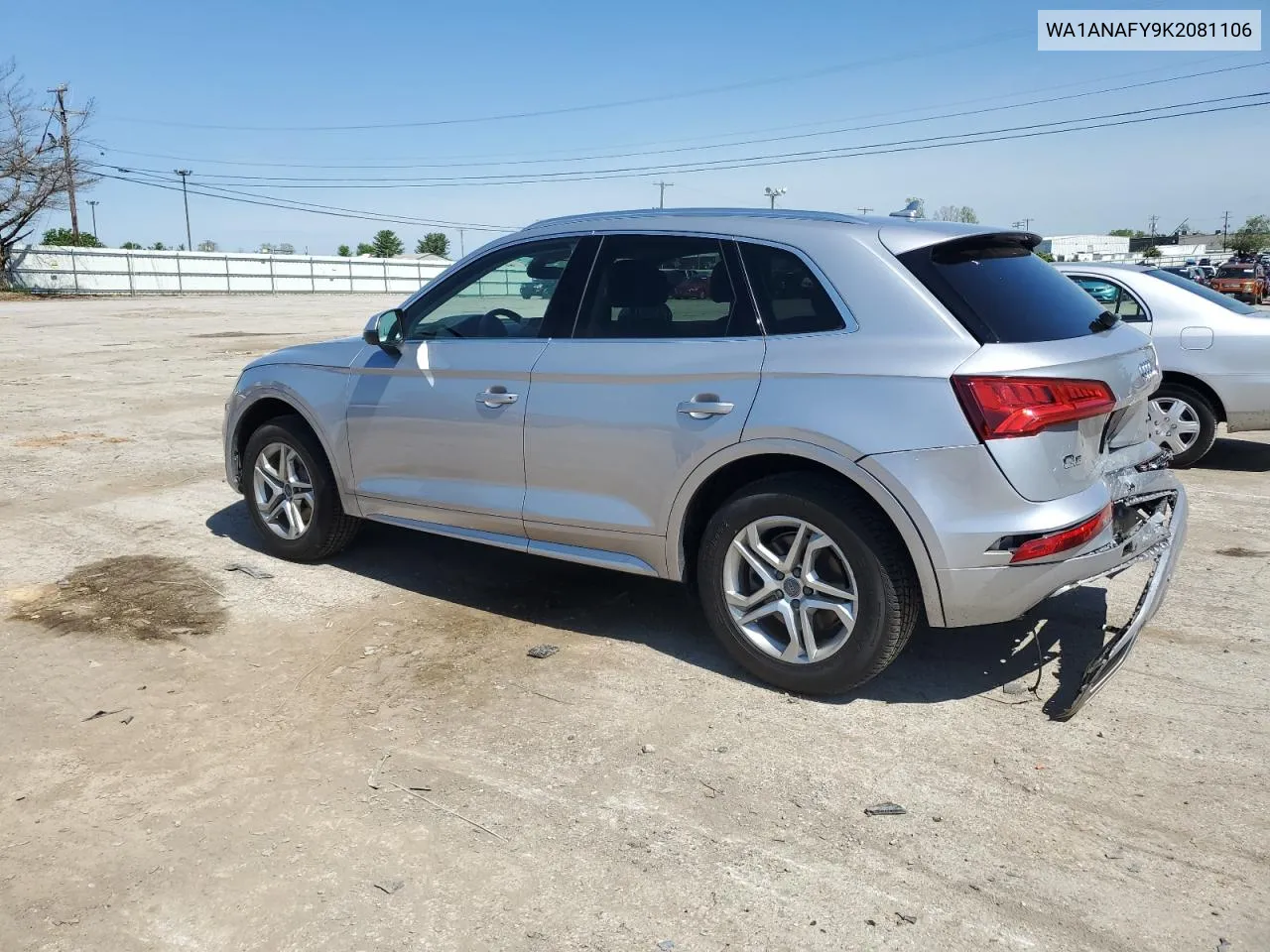 2019 Audi Q5 Premium VIN: WA1ANAFY9K2081106 Lot: 53147364