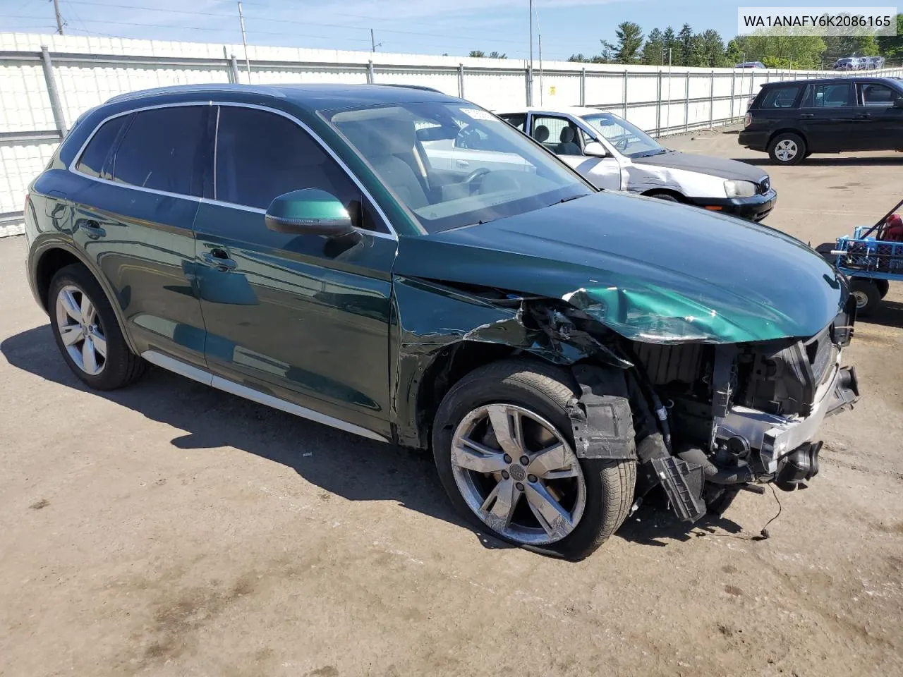 WA1ANAFY6K2086165 2019 Audi Q5 Premium