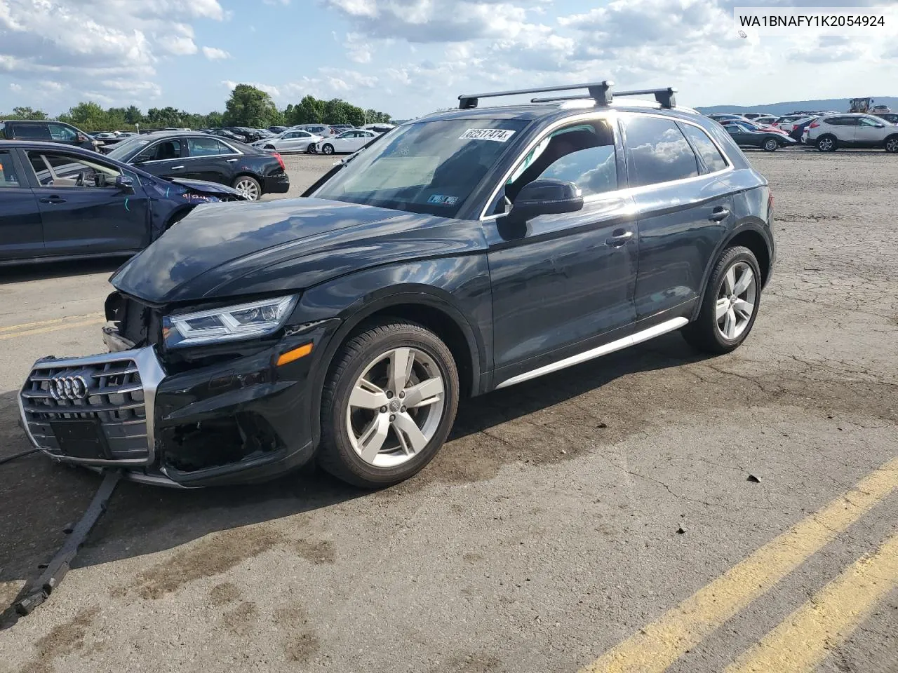 2019 Audi Q5 Premium Plus VIN: WA1BNAFY1K2054924 Lot: 62517474