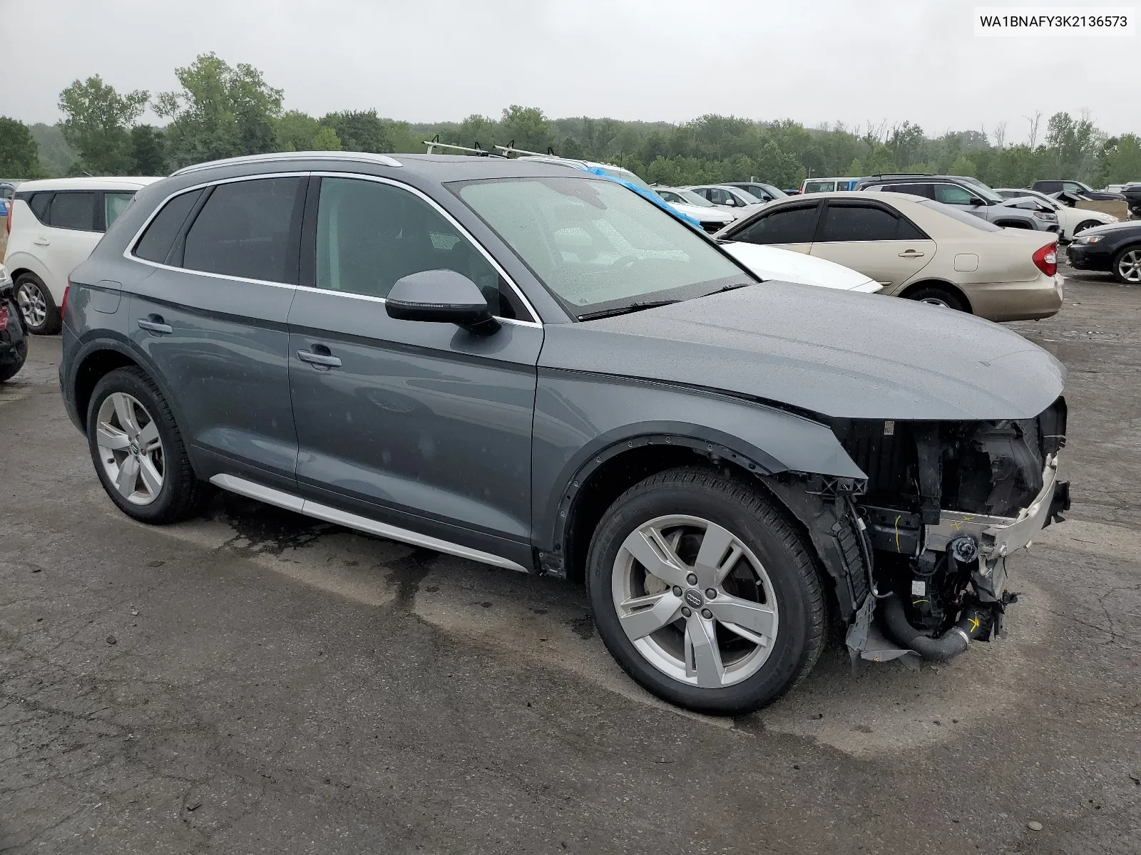 2019 Audi Q5 Premium Plus VIN: WA1BNAFY3K2136573 Lot: 63523274