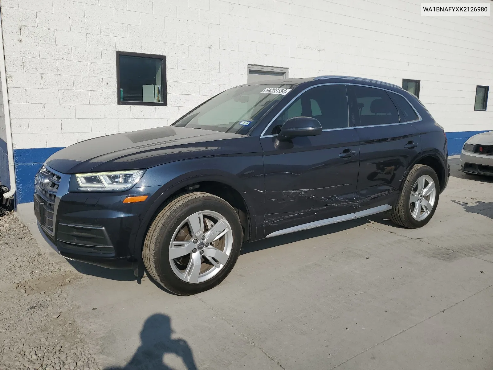 2019 Audi Q5 Premium Plus VIN: WA1BNAFYXK2126980 Lot: 64022734