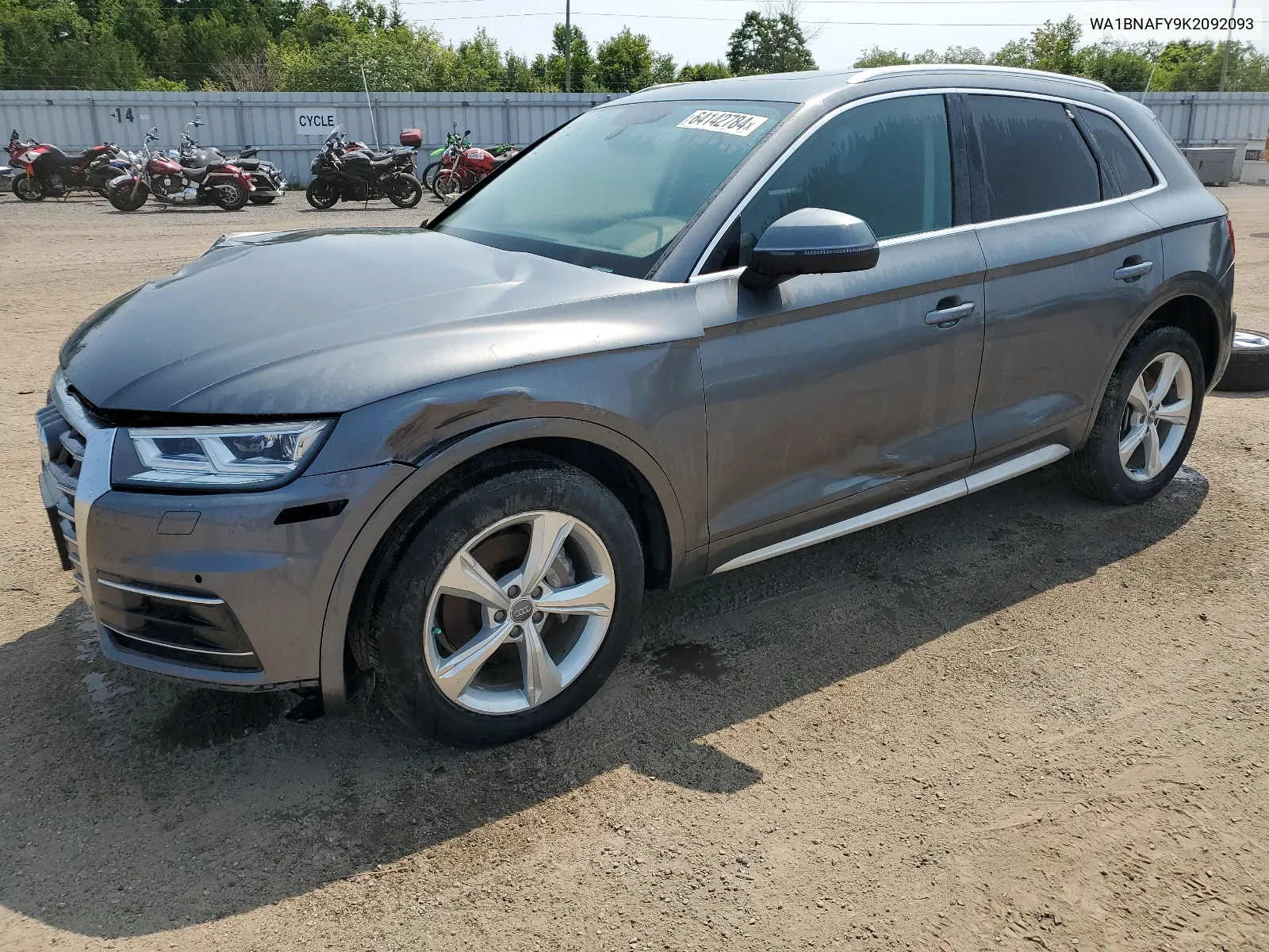 WA1BNAFY9K2092093 2019 Audi Q5 Premium Plus