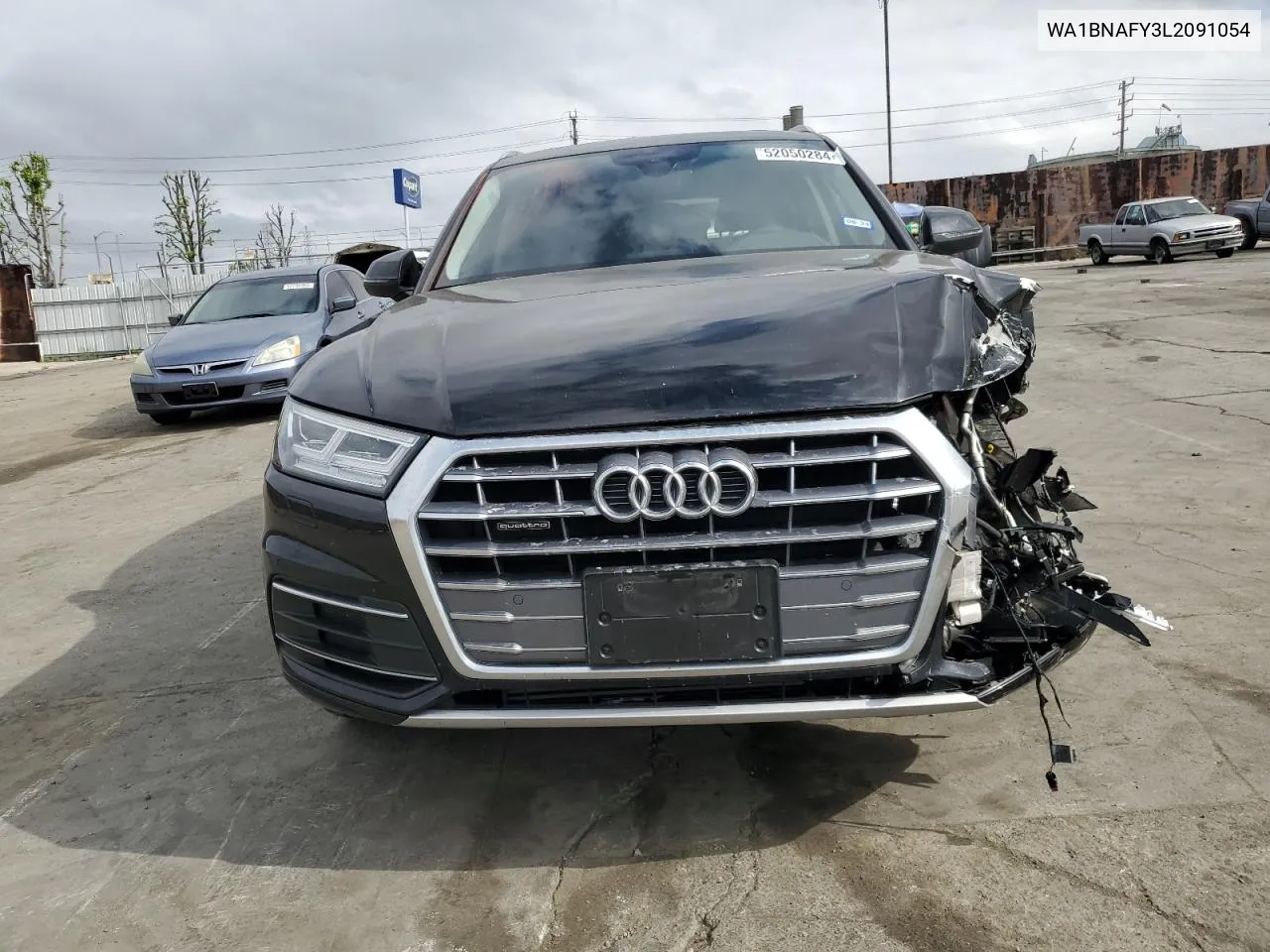 2020 Audi Q5 Premium Plus VIN: WA1BNAFY3L2091054 Lot: 52050284