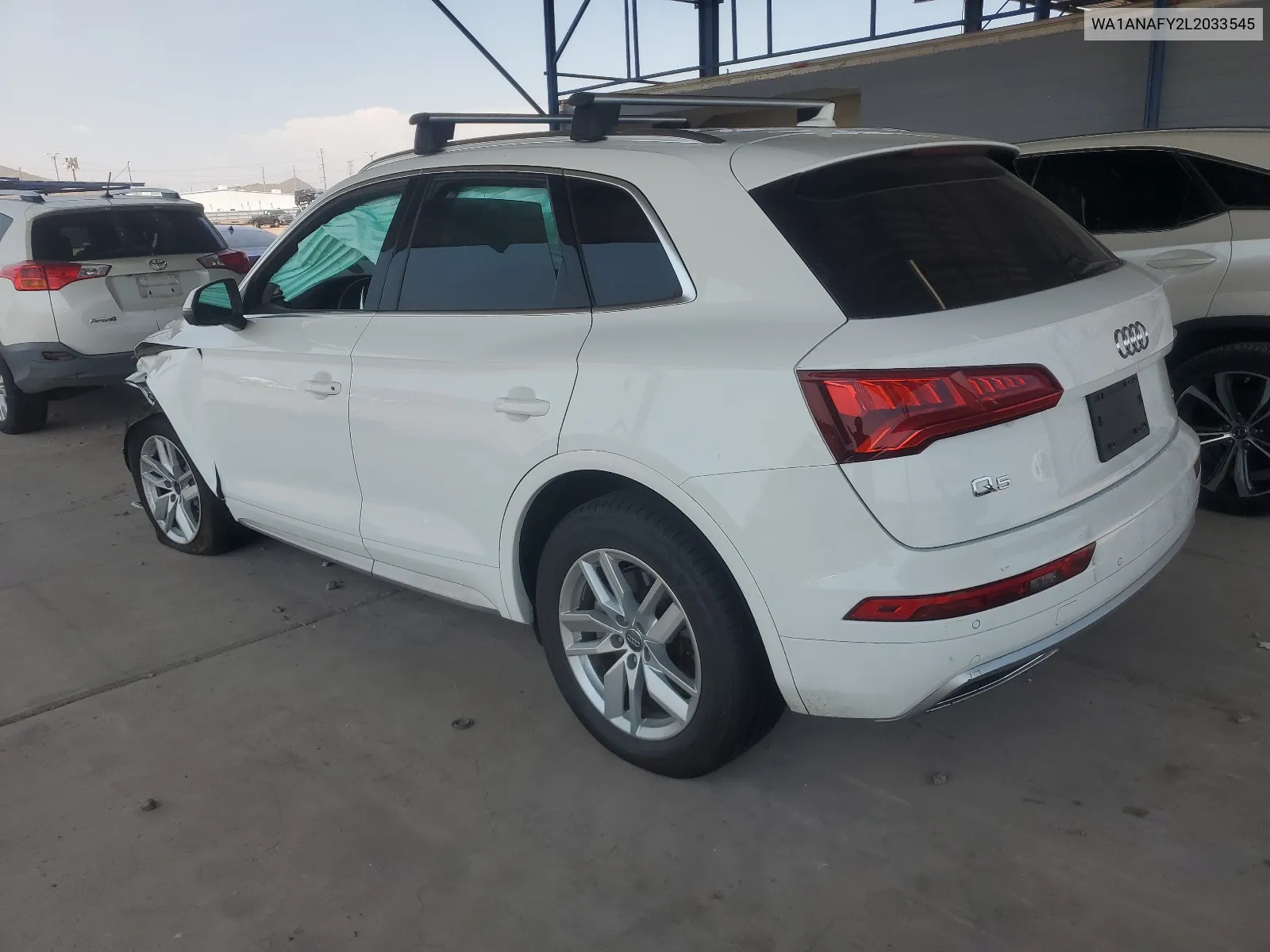 2020 Audi Q5 Premium VIN: WA1ANAFY2L2033545 Lot: 62126064