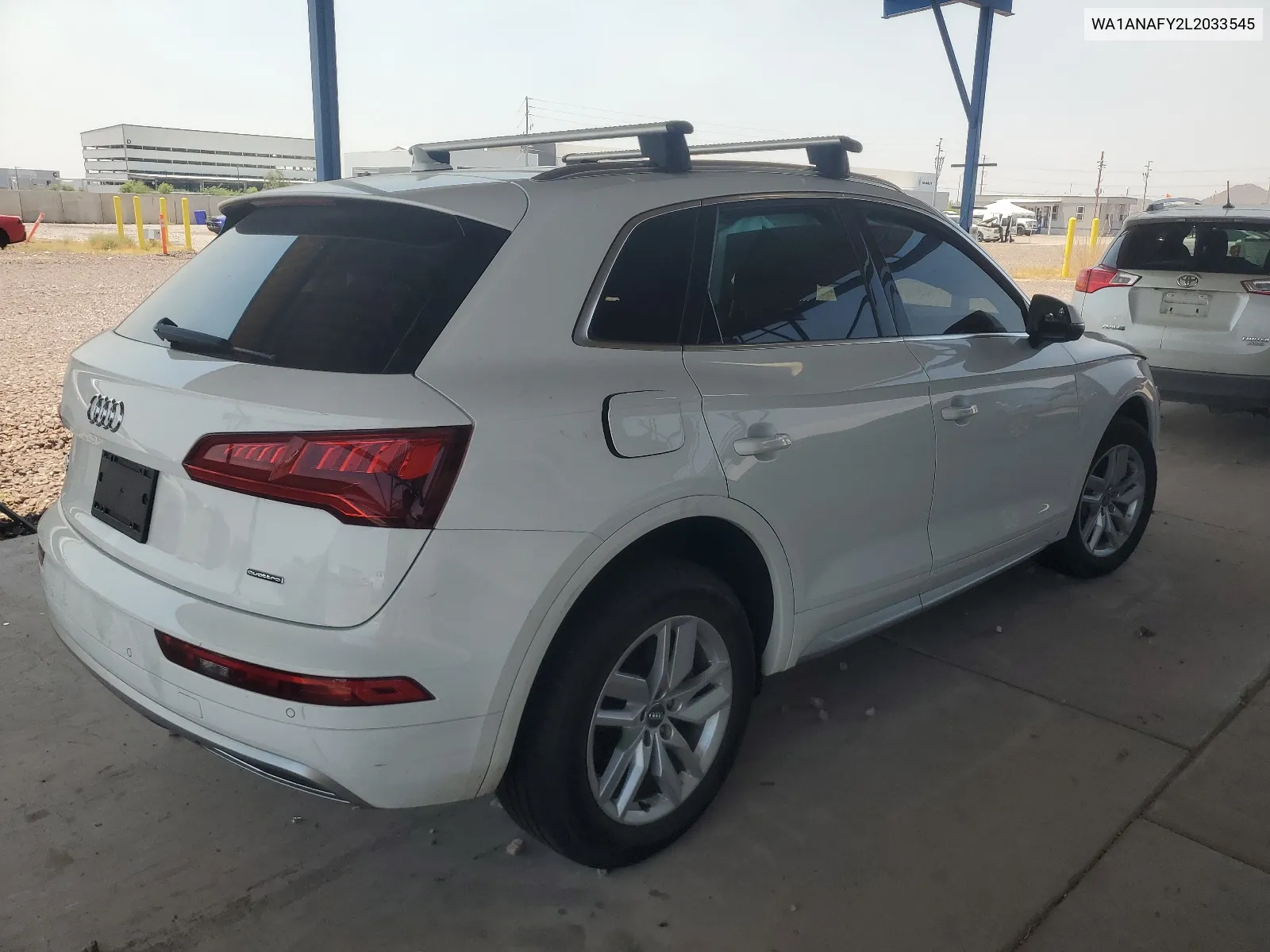 2020 Audi Q5 Premium VIN: WA1ANAFY2L2033545 Lot: 62126064