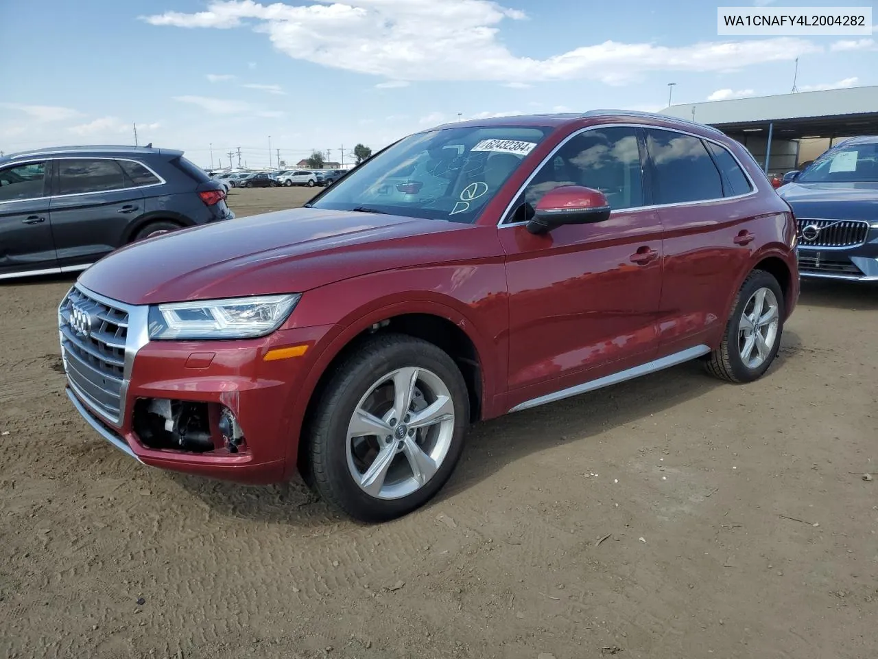 2020 Audi Q5 Prestige VIN: WA1CNAFY4L2004282 Lot: 62432384