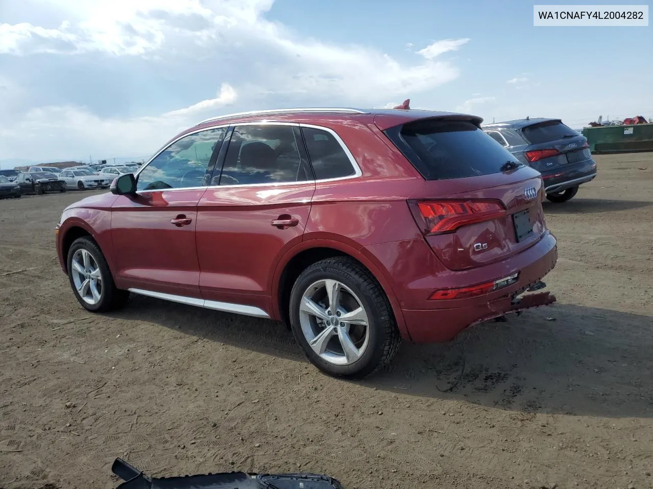 2020 Audi Q5 Prestige VIN: WA1CNAFY4L2004282 Lot: 62432384