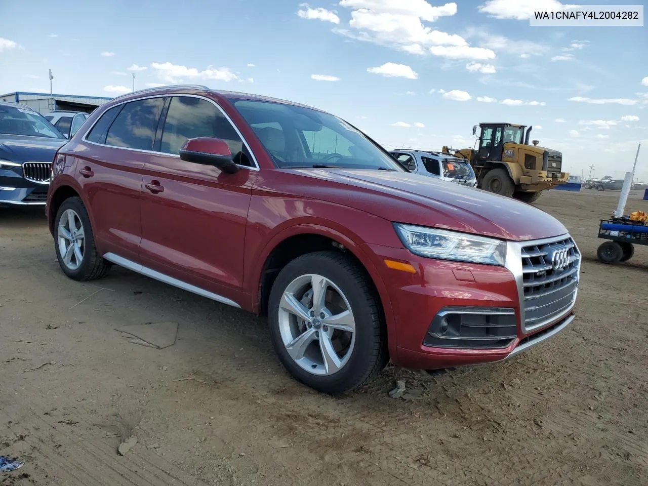 2020 Audi Q5 Prestige VIN: WA1CNAFY4L2004282 Lot: 62432384