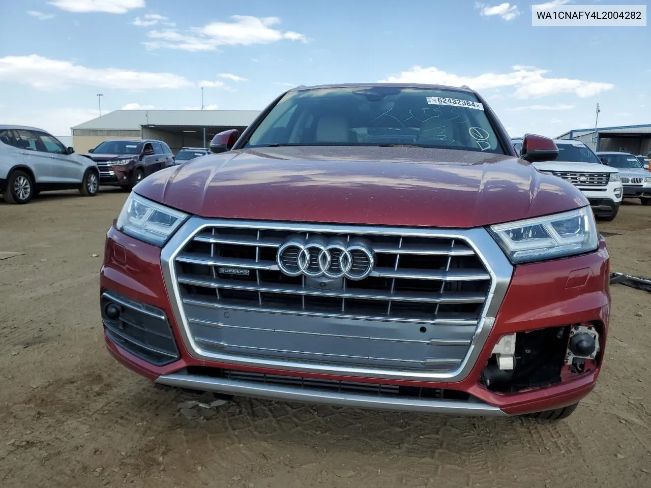 2020 Audi Q5 Prestige VIN: WA1CNAFY4L2004282 Lot: 62432384