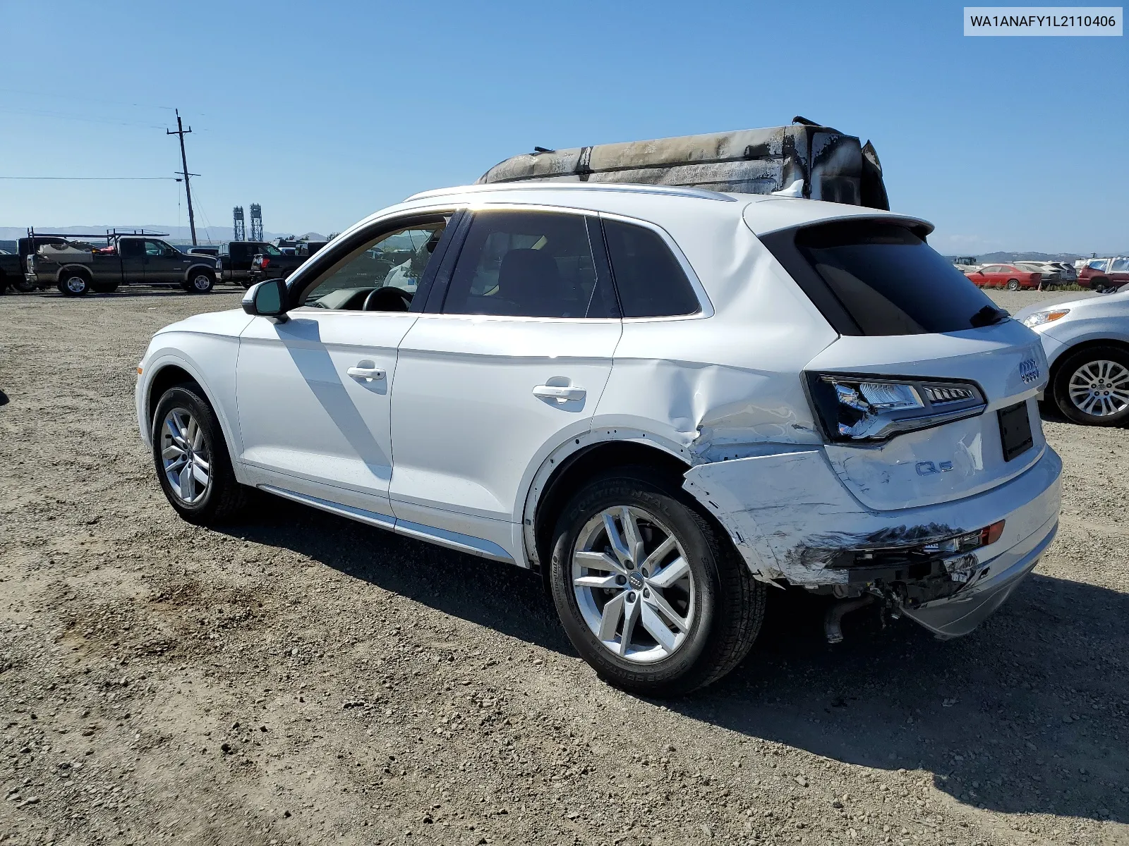 2020 Audi Q5 Premium VIN: WA1ANAFY1L2110406 Lot: 65083744