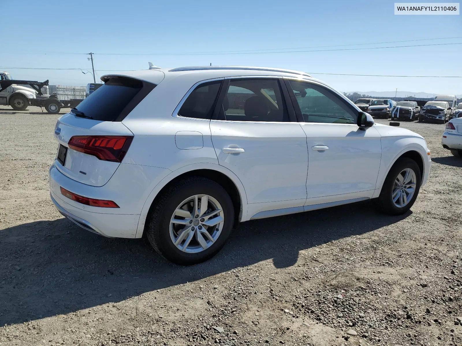 2020 Audi Q5 Premium VIN: WA1ANAFY1L2110406 Lot: 65083744