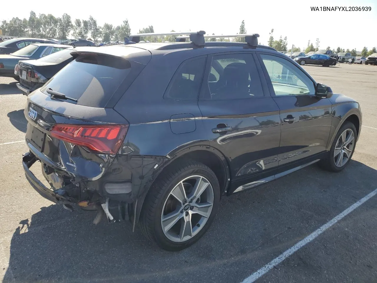 2020 Audi Q5 Premium Plus VIN: WA1BNAFYXL2036939 Lot: 70341414