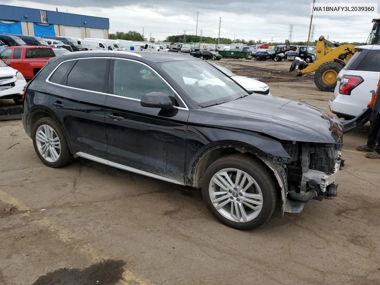 2020 Audi Q5 Premium Plus VIN: WA1BNAFY3L2039360 Lot: 70750424