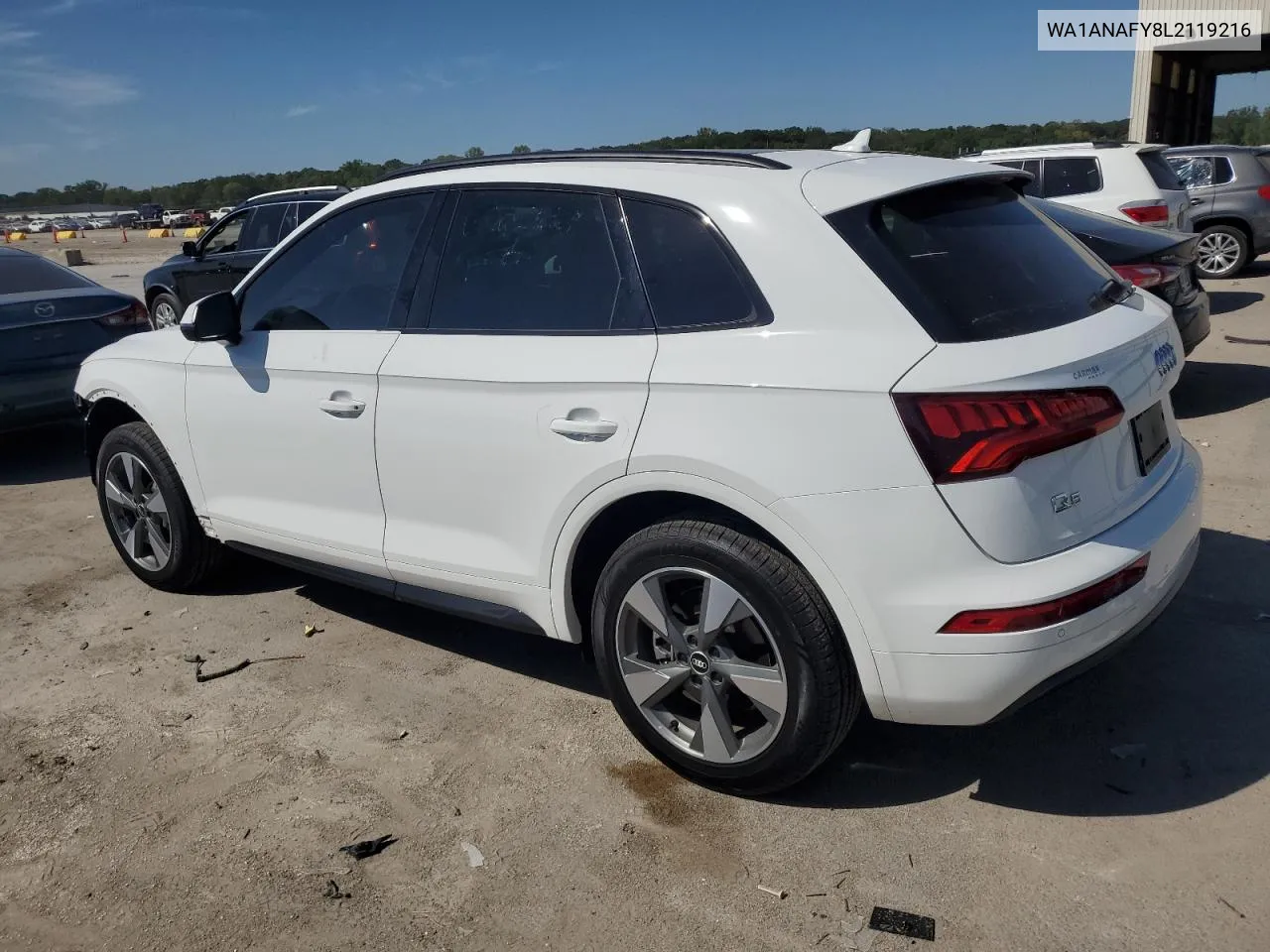 WA1ANAFY8L2119216 2020 Audi Q5 Premium