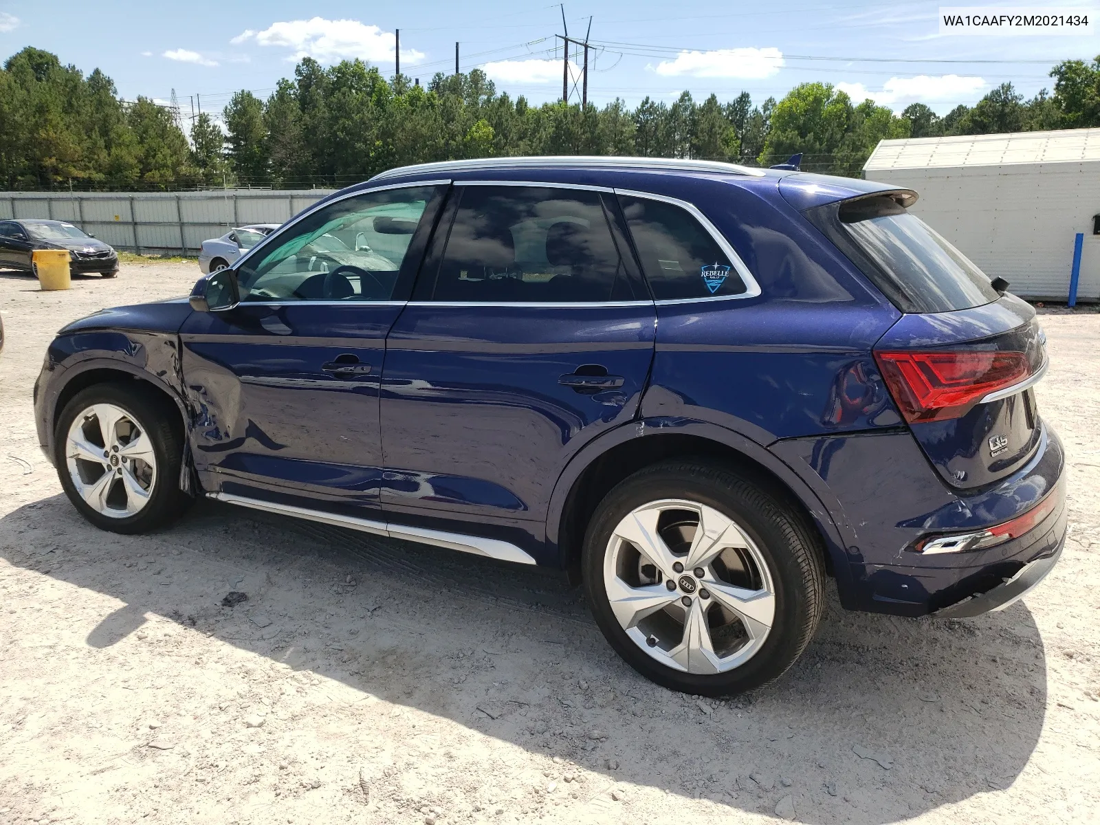 WA1CAAFY2M2021434 2021 Audi Q5 Prestige