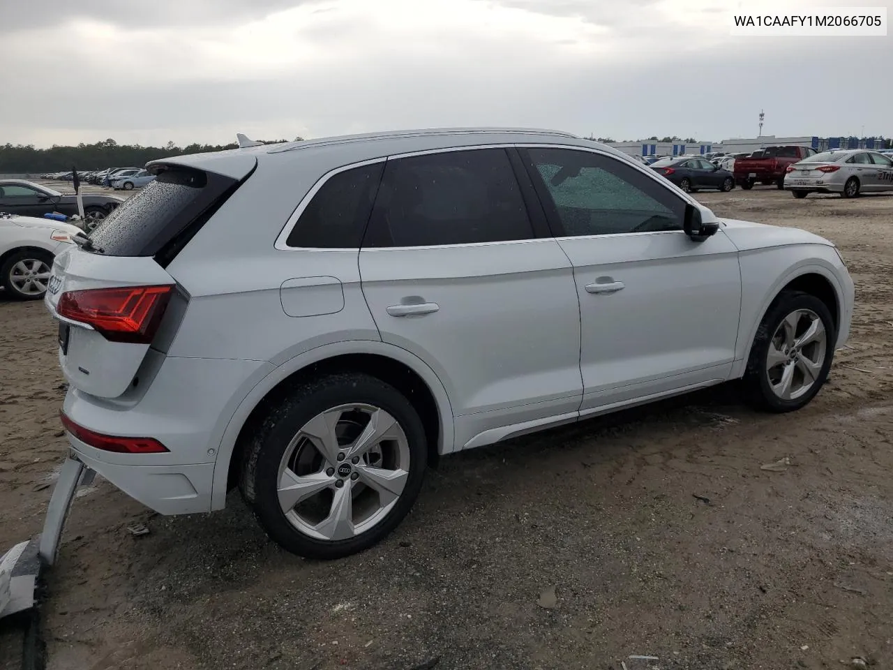 WA1CAAFY1M2066705 2021 Audi Q5 Prestige