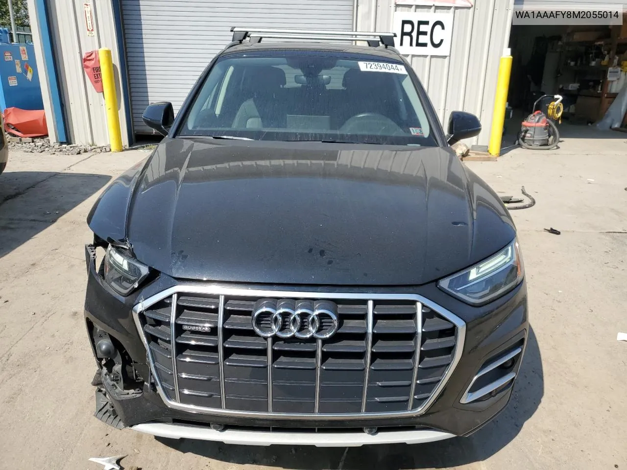 2021 Audi Q5 Premium VIN: WA1AAAFY8M2055014 Lot: 72394044