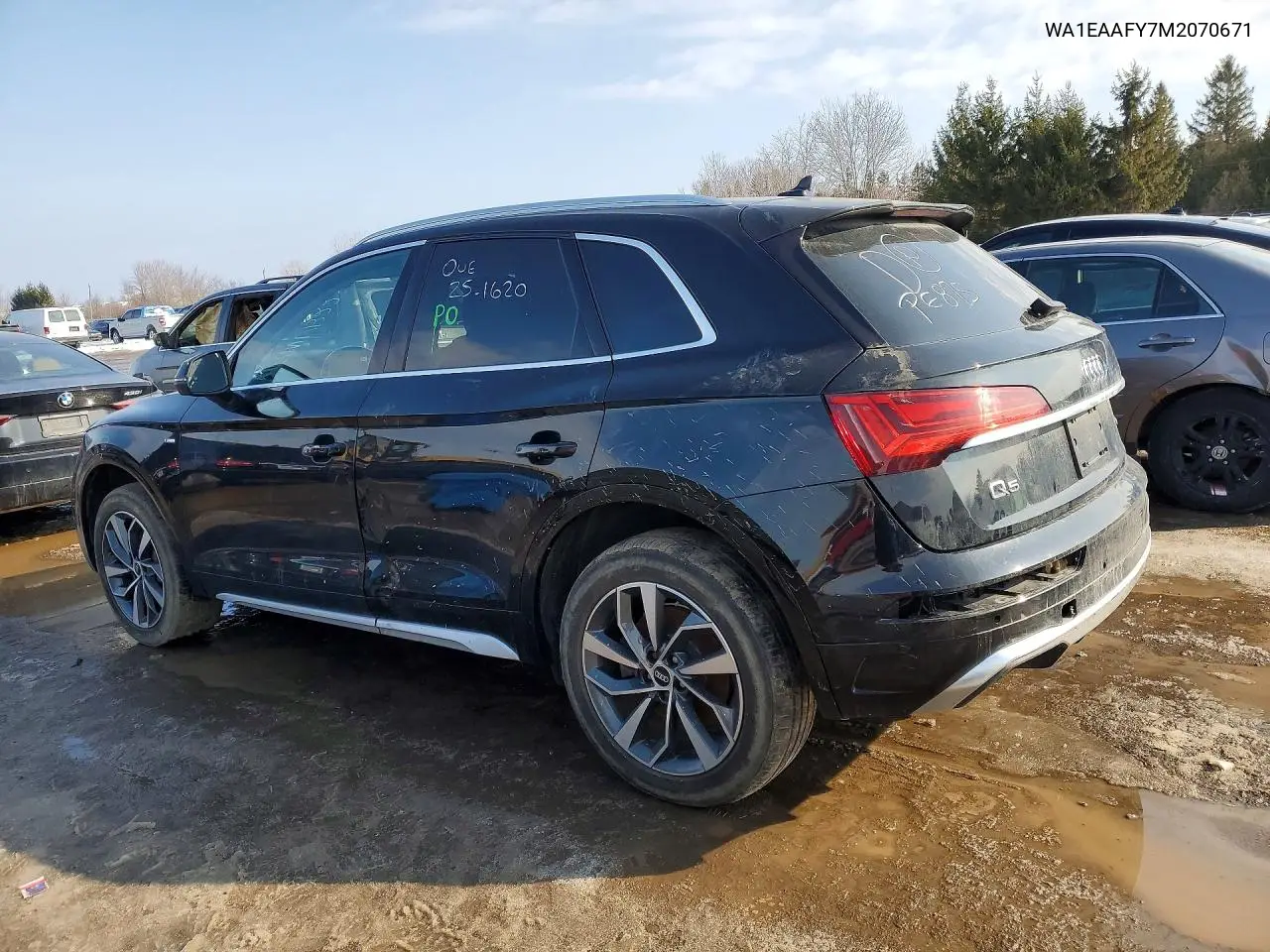 WA1EAAFY7M2070671 2021 Audi Q5 Progressiv