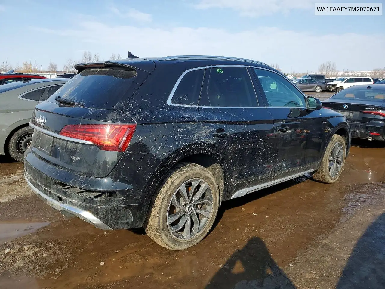 WA1EAAFY7M2070671 2021 Audi Q5 Progressiv