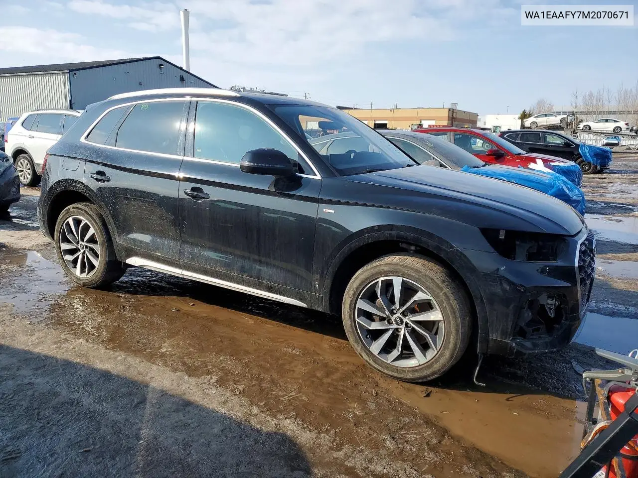 WA1EAAFY7M2070671 2021 Audi Q5 Progressiv