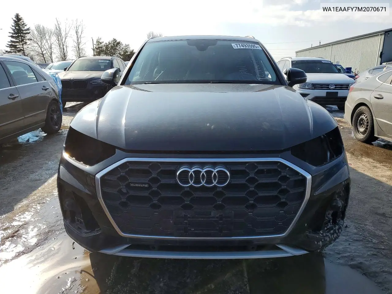 WA1EAAFY7M2070671 2021 Audi Q5 Progressiv