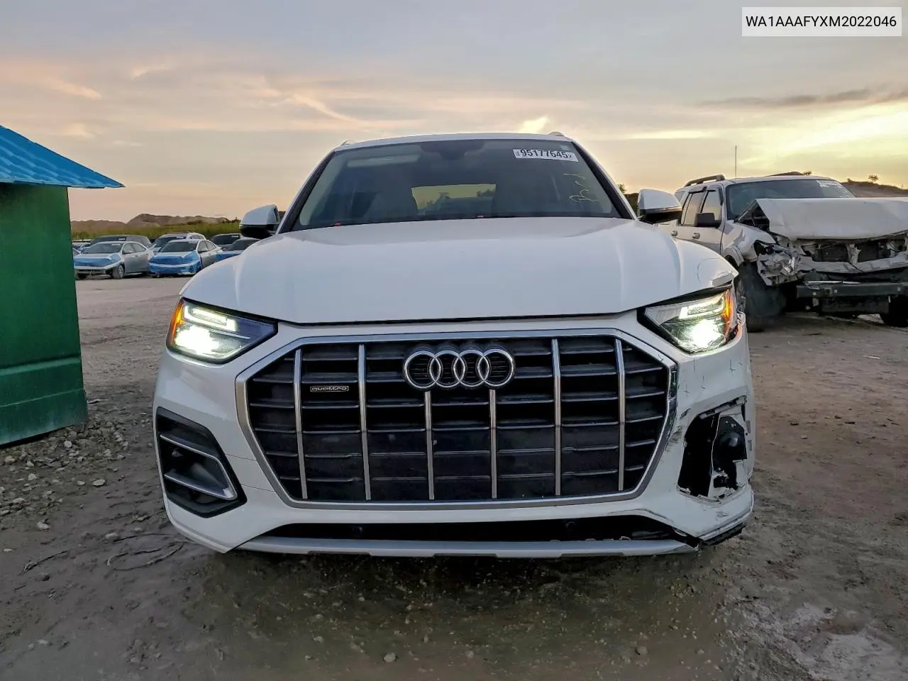 WA1AAAFYXM2022046 2021 Audi Q5 Premium