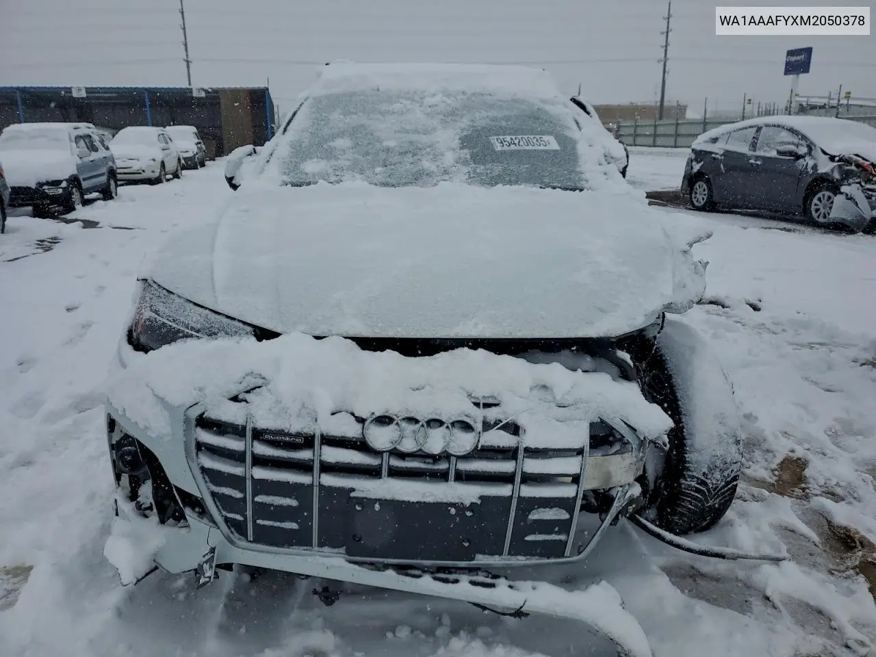 WA1AAAFYXM2050378 2021 Audi Q5 Premium