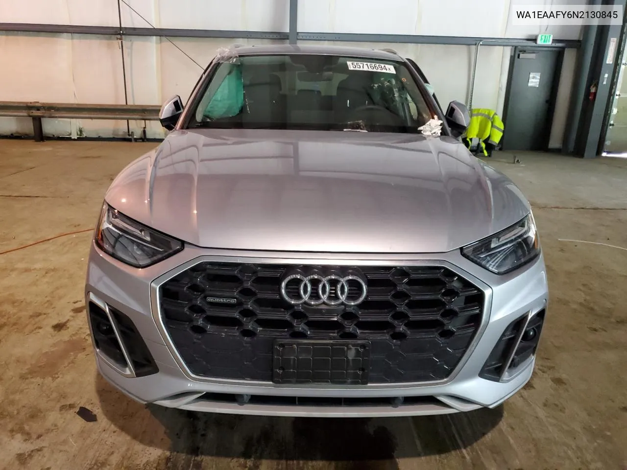 2022 Audi Q5 Premium Plus 45 VIN: WA1EAAFY6N2130845 Lot: 55716694