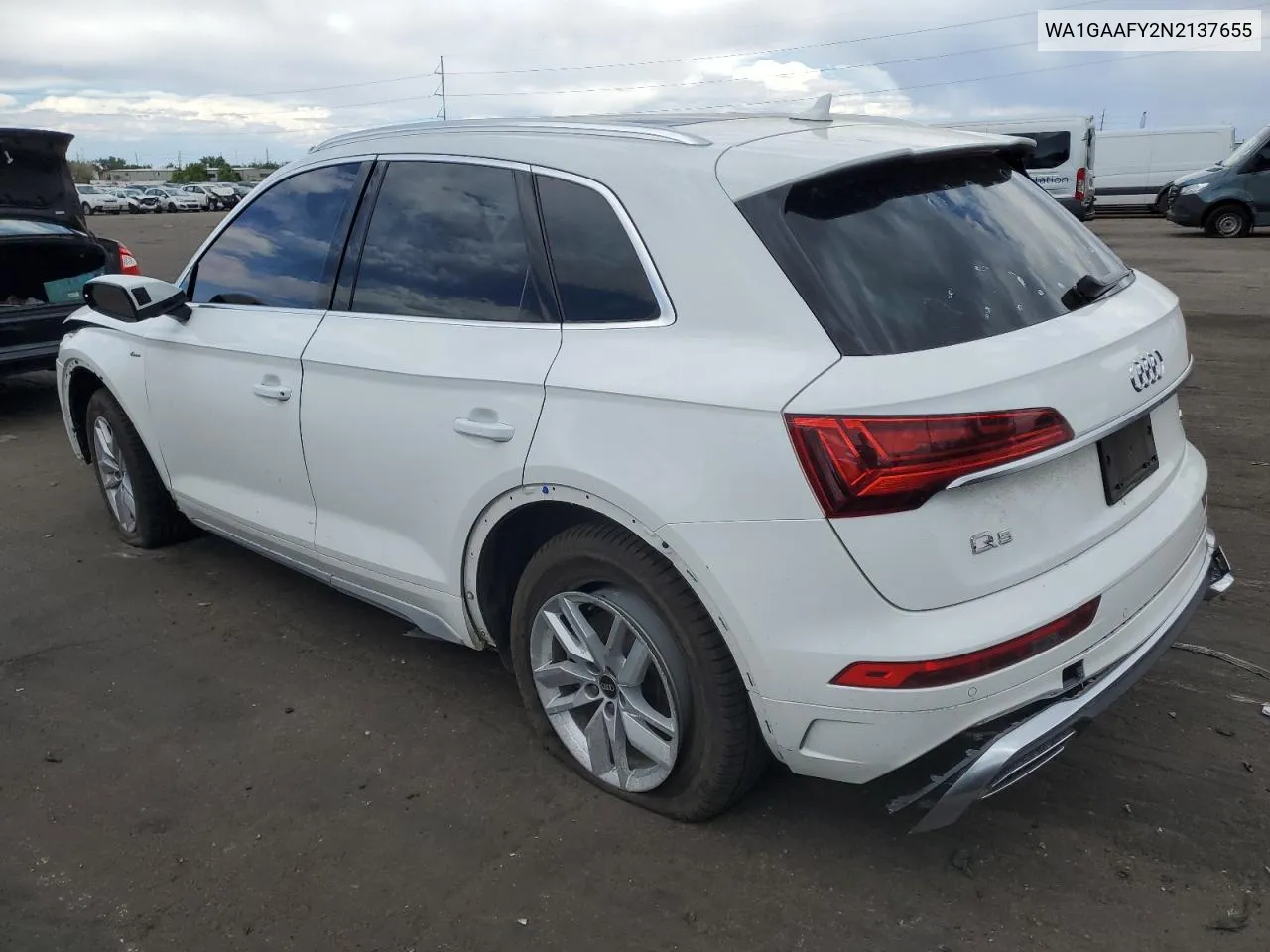 2022 Audi Q5 Premium 45 VIN: WA1GAAFY2N2137655 Lot: 58033464