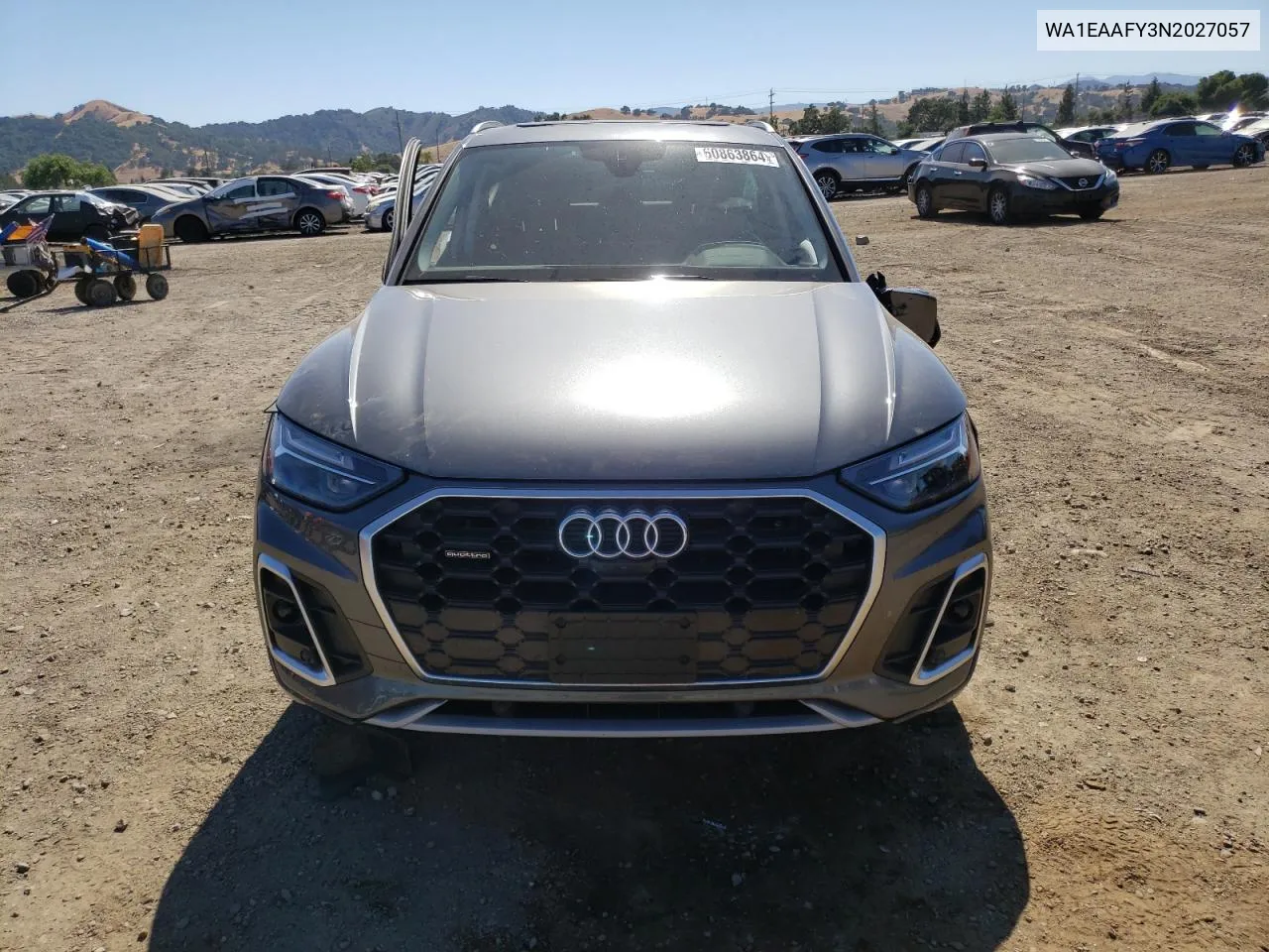 2022 Audi Q5 Premium Plus 45 VIN: WA1EAAFY3N2027057 Lot: 60863864