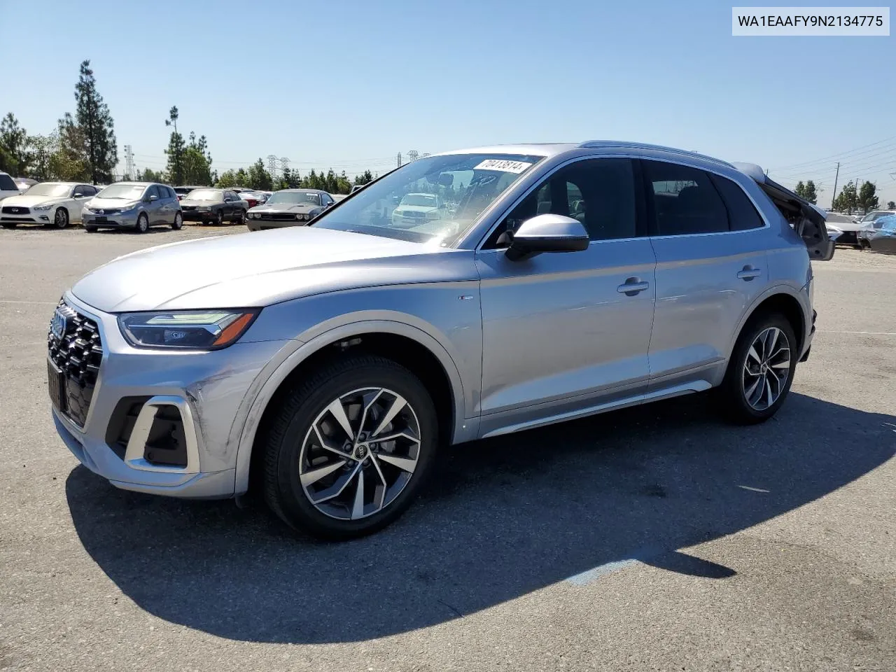 2022 Audi Q5 Premium Plus 45 VIN: WA1EAAFY9N2134775 Lot: 70413814