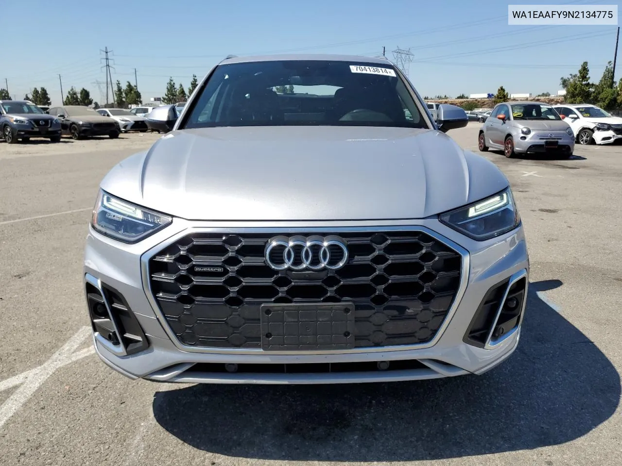 2022 Audi Q5 Premium Plus 45 VIN: WA1EAAFY9N2134775 Lot: 70413814