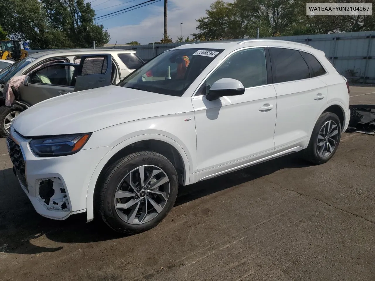 WA1EAAFY0N2104967 2022 Audi Q5 Premium Plus 45