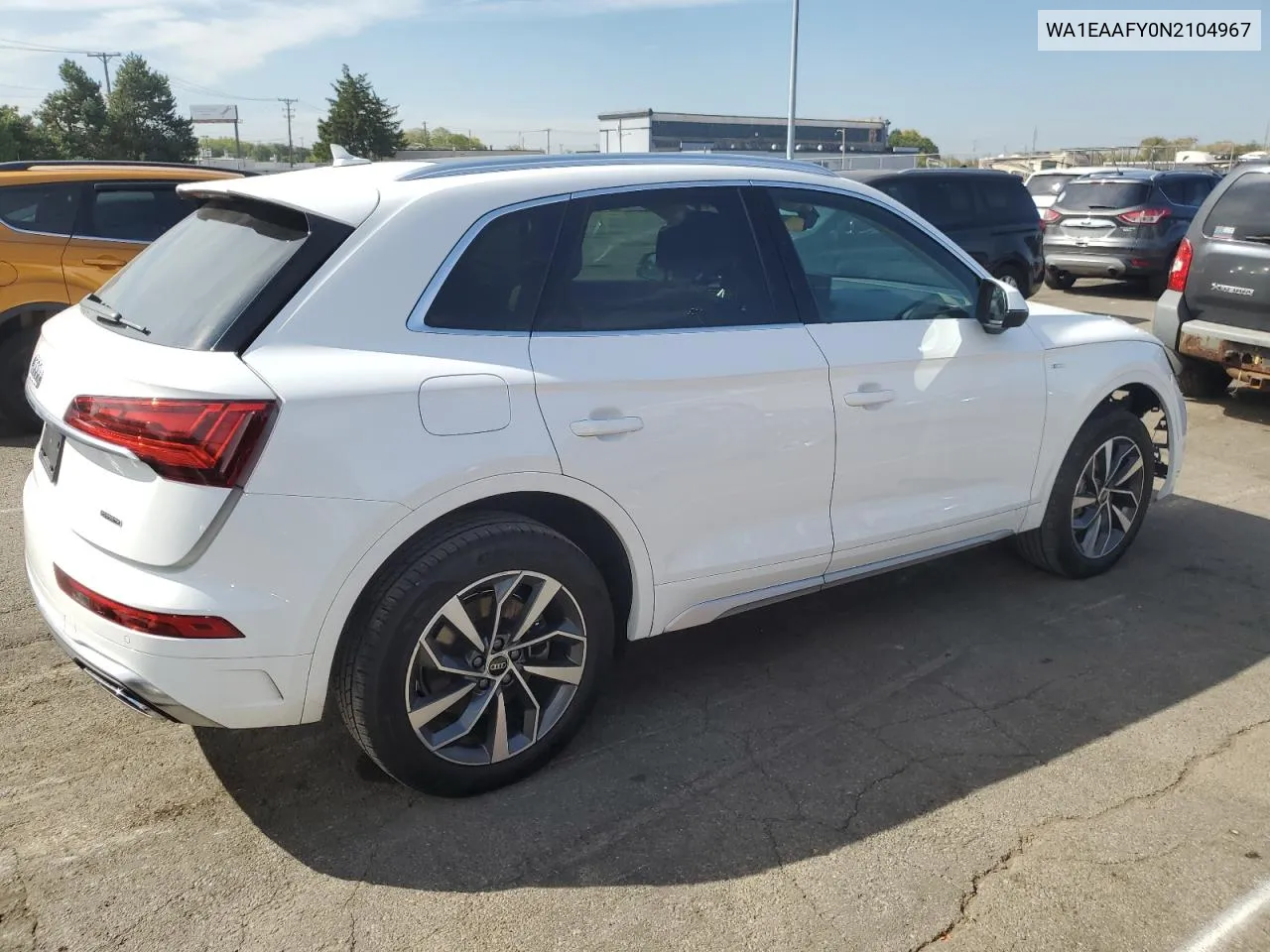 WA1EAAFY0N2104967 2022 Audi Q5 Premium Plus 45