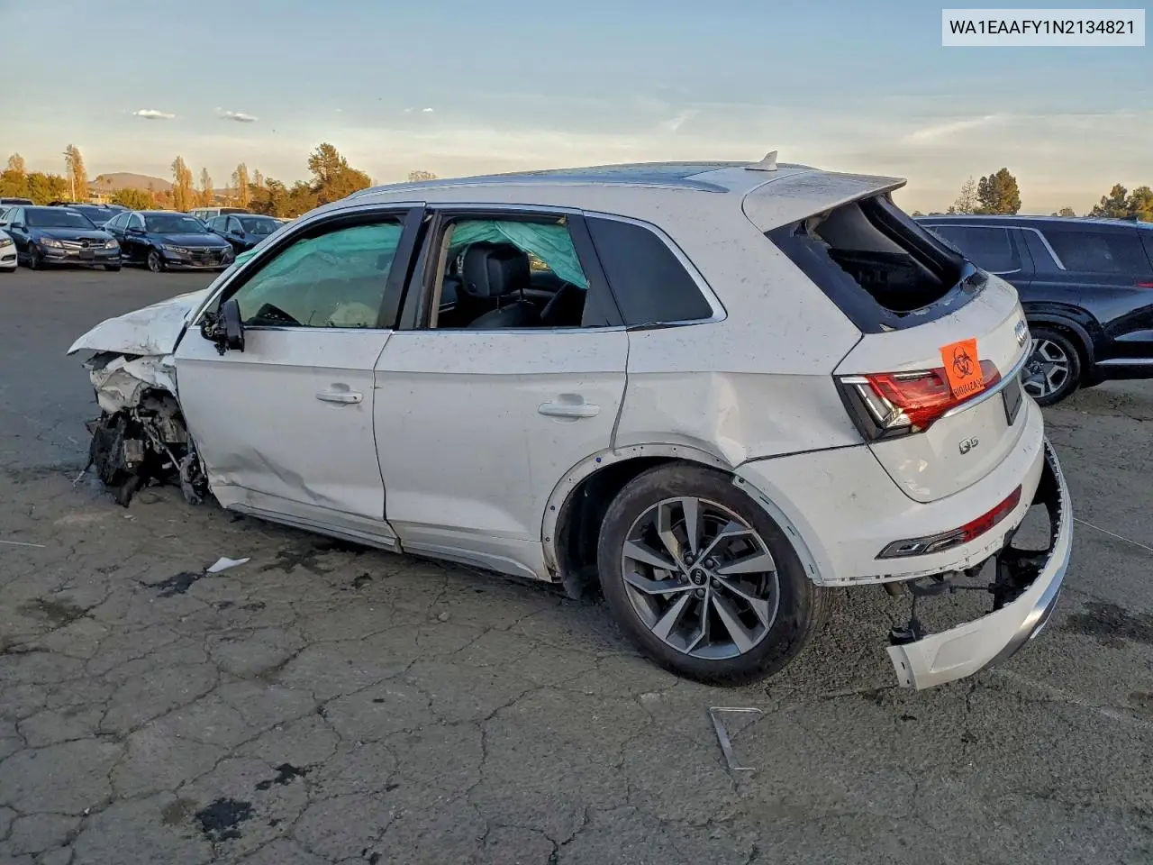 WA1EAAFY1N2134821 2022 Audi Q5 Premium Plus 45