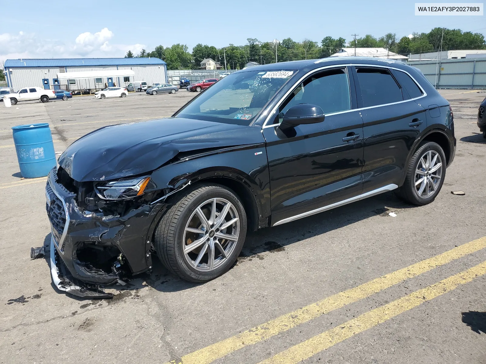 2023 Audi Q5 E Premium Plus 55 VIN: WA1E2AFY3P2027883 Lot: 63582694