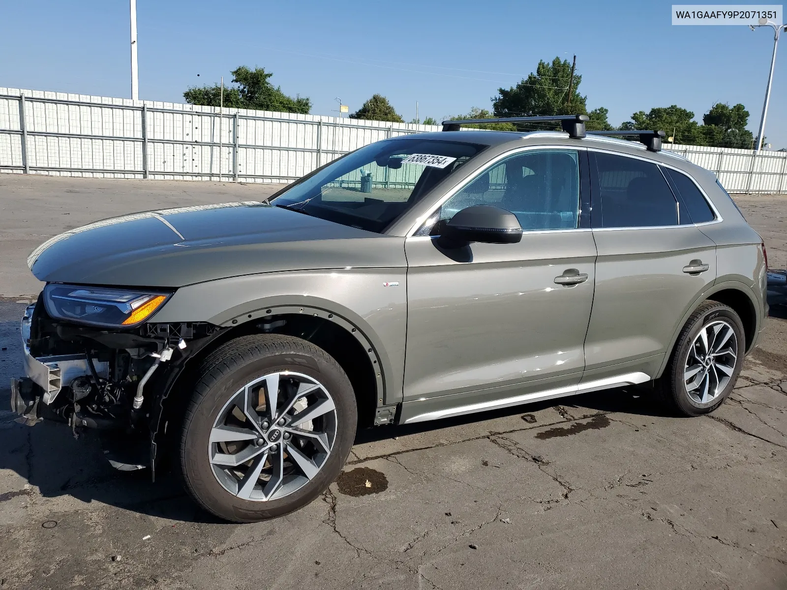 2023 Audi Q5 Premium 45 VIN: WA1GAAFY9P2071351 Lot: 63867354