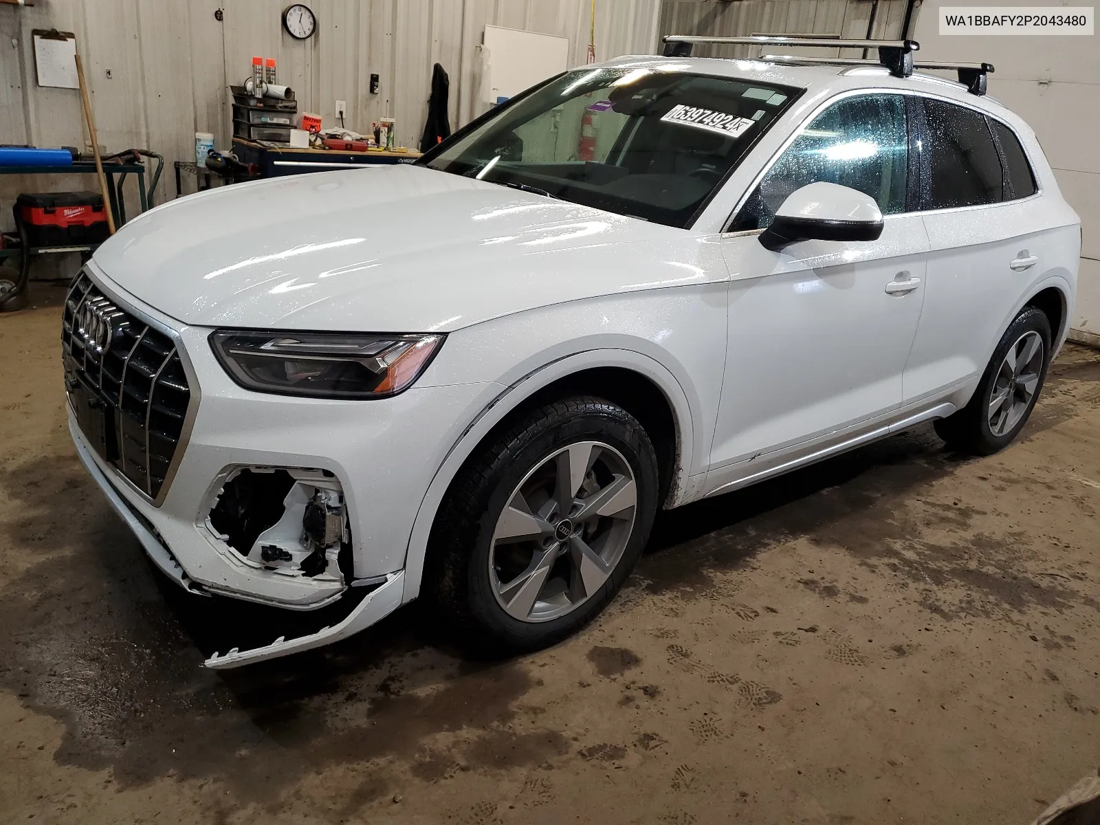 2023 Audi Q5 Premium Plus 40 VIN: WA1BBAFY2P2043480 Lot: 63974924